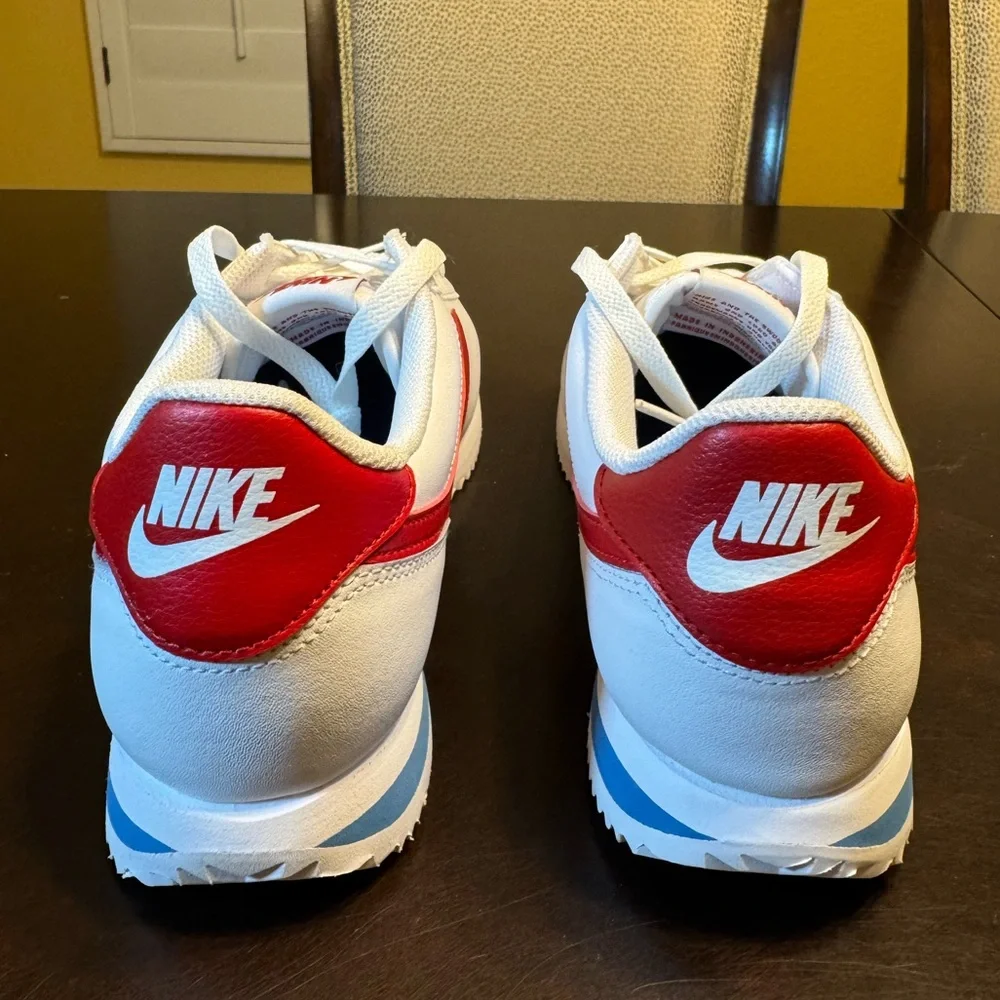 New Nike Cortez Forest Gump White Red Sneaker Shoes Size US 11.5 - Picture 10 of 14